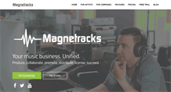 Desktop Screenshot of magnetracks.com